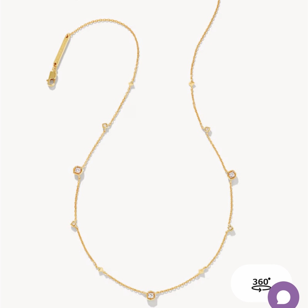 Kendra Scott Delicate Gold Necklace - Picture 5 of 6